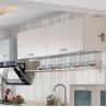 Buy cheap White Cabinets Contemporary Style Whole Sets Cabinet MDF PVC Kitchen Cabinets from wholesalers