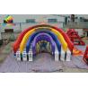 Buy cheap Rainbow Inflatable Slide Park Kids Amusement Park For Advertising / Event from wholesalers
