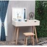 Buy cheap Hot Sale Wooden Grain Melamine Mirror Dressing Table from wholesalers