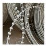 Buy cheap BTO-22 Hot-Dipped Galvanized Barbed Wire Security Fence Single Razor from wholesalers