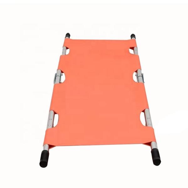 Buy cheap 1 Year Shelf Life Guaranteed Oxford Leather Folding Stretcher for First Time Rescue from wholesalers