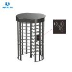 550mm Single Lane RS485 Arc Stainless Steel Turnstile Gate