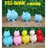 Buy cheap 15x13x12cm Money Piggy Bank , Ceramic Coin Bank Stock 200g for kids from wholesalers