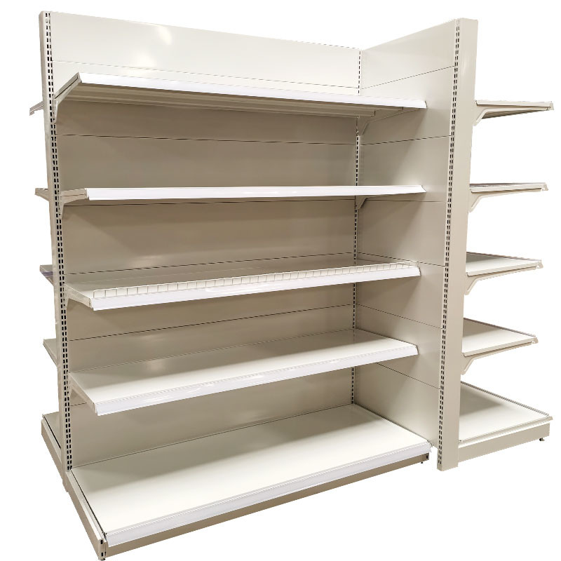 Slatwall Gondola Shelf Rack Nail Board Storage Drugstore Shelf