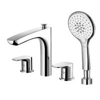 Buy cheap Built in Bathtub Shower Mixer Φ125mm ABS Contemporary Style product