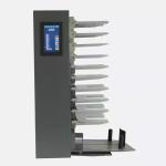 Buy cheap 10 12 Stations Automatic Paper Sheet Gathering Machine A3 A4 Paper Sheet Collator Machine Digital Paper Sorting Machine from wholesalers