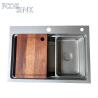 Buy cheap Factory Send Durable Stainless Steel Handmade Sink Topmount Pressed Drawn Vietnam China Sink from wholesalers