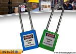 76 Mm Steel Safety Lockout Padlocks With Plastic Lock Body Corrosion Resistance