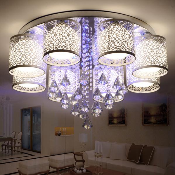 Buy cheap Modern glass crystal ceiling lights Lamp Fixtures for Indoor home Lamp (WH-CA-37) from wholesalers