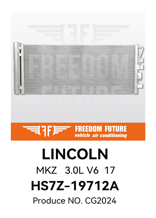 New Front AC Condenser HS7Z-19712-A Fits For 2017 Lincoln MKZ 3.0L