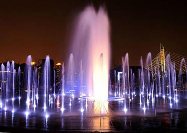Buy cheap 2019 New Style Square Led Water Fountain , Dry Land Floor Outdoor Fountains from wholesalers