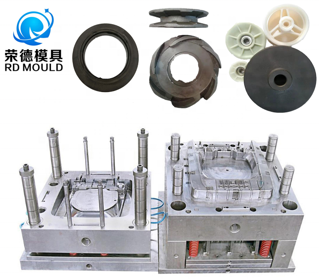 Custom Surface Plastic Injection Molding Mold For Stamped Concrete Products