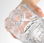 Hot Stamping Glass Bottle for Liquor Wine Whisky Vodka Tequila Transparent