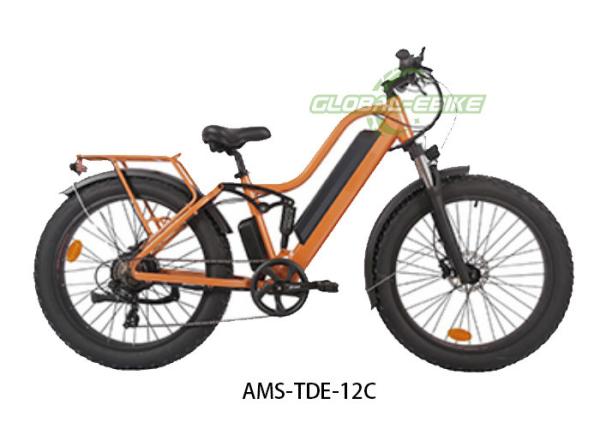 Buy cheap 1000W Fat Tire Electric Bike For Adults , 21Ah Lithium Battery Fat Tyre Ebike from wholesalers