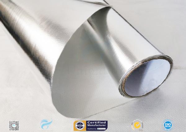 Buy cheap Moisture Resistant Aluminium Foil Silver Coated Fabric 300℃ Industry Using from wholesalers