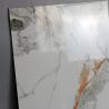 Buy cheap Calacatta White Gold Veins Marble Porcelain Slab Tile Sintered Stone 600x1200mm from wholesalers