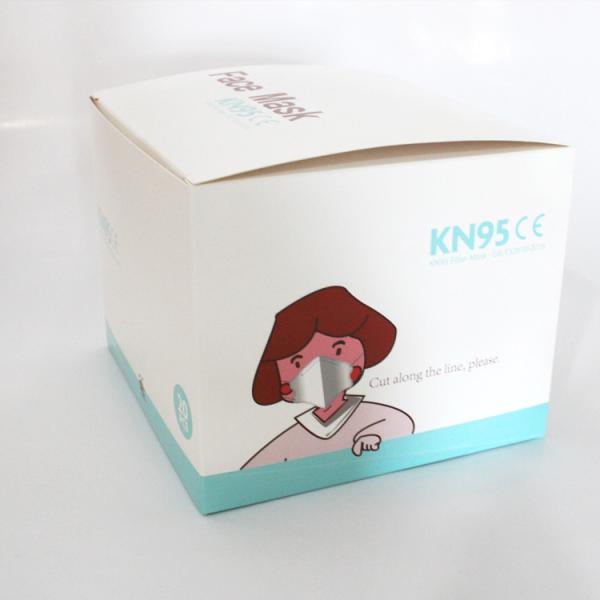 Buy cheap Adult Mask Clear Printing Custom Corrugated Boxes from wholesalers
