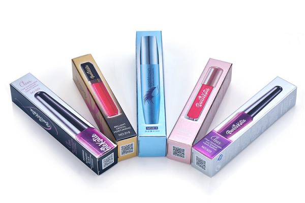 Buy cheap Luxury Cosmetic Packaging Paper Box Printing Gloss Lamination For Lipstick from wholesalers