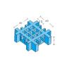 Buy cheap Heavy Duty FRP Grating Panels Expanded Chemical Resistant 25 * 25mm Mesh from wholesalers