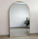 CE Bedroom Dressing Mirror Metal Frame HD Standing Full Length Mirror
