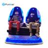 Buy cheap 220V 3600 degree motion small footprint 9d VR Simulator Cinema Two Egg Seats from wholesalers