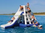 aquaglide slide ,lake inflatable water park games , floating water park