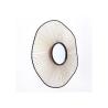 Buy cheap Decorative Black Gold Round Modern Sunburst Mirror from wholesalers