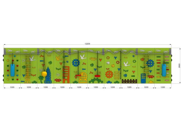 Buy cheap PE Board Preschool Play Equipment Kids Climbing Wall Board Outdoor Indoor from wholesalers