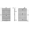 Buy cheap PC LED Stadium Lighting with 3030 Chips 54 leds lens , plastic led optic for tunnel lighting/pitch lights/street lights/ from wholesalers