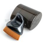 2tones Brown PBT Hair Single Foundation Brush Large Kabuki Body Brush
