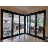 Buy cheap Powder Coating Aluminum Folding Doors 1.0mm-2.0mm Inward / Outward Opening from wholesalers