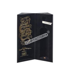 Buy cheap Dragon Engraved Wine Packaging Box With Velvet Flocking Insert from wholesalers