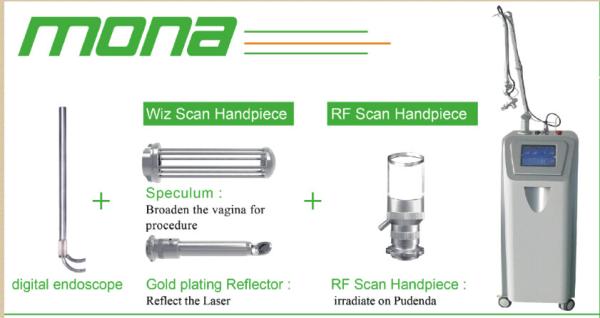 Buy cheap RF CO2 Fractional Laser Beauty Salon Equipment Vaginal Tightening Co2 Laser from wholesalers