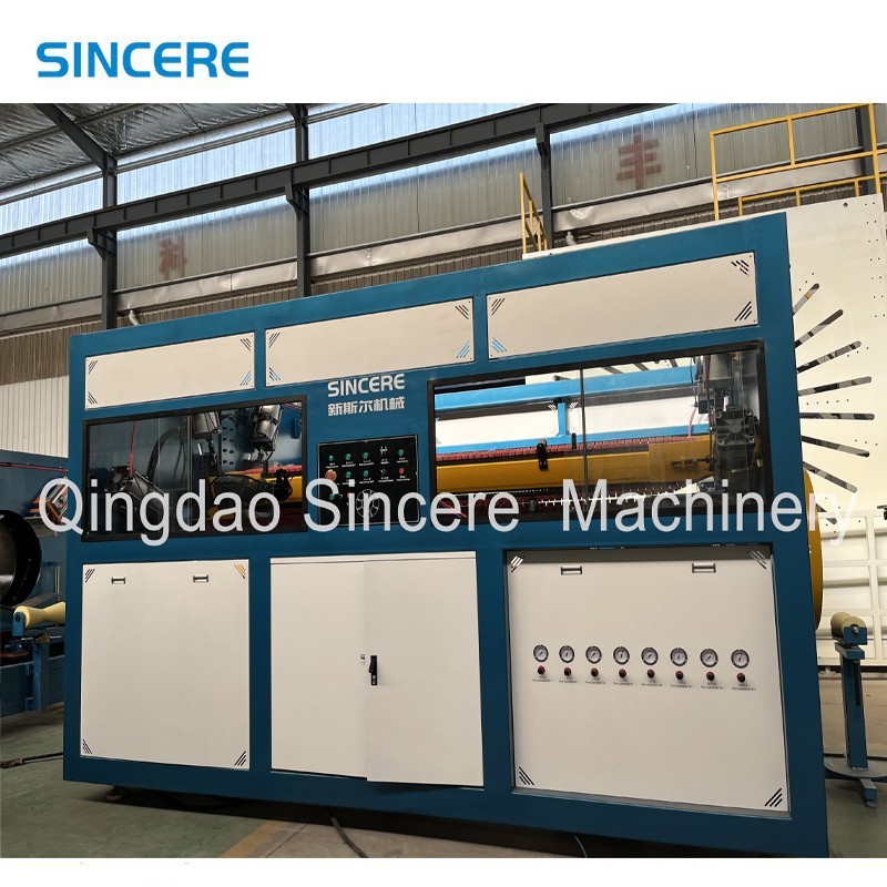 HDPE PVC PE Corrugated Pipe Machine Extruder 110mm 400mm