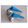 Buy cheap Butt Welded Hygienic Butterfly Valves Stainless Steel With Trigger Handle from wholesalers