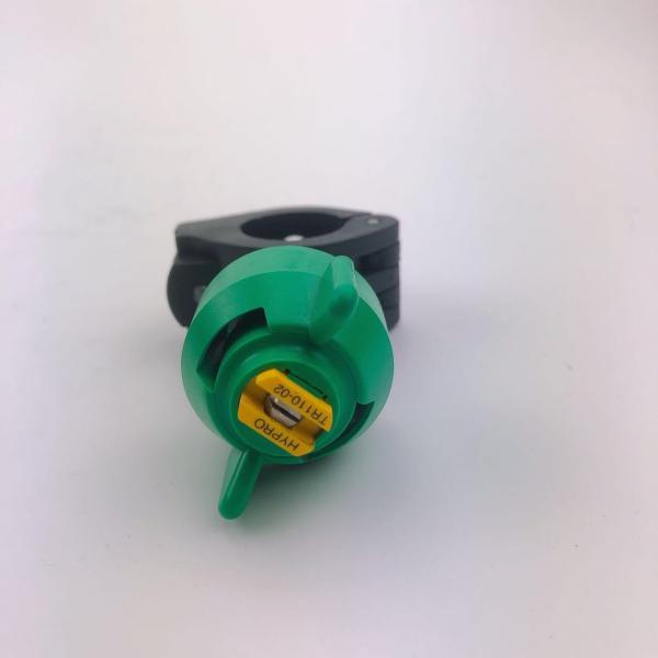Quality OEM ODM CC522 Plastic Spray Nozzle Small Size Green Black for road roller for sale