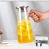 Buy cheap Non Toxic Bedroom Water Carafe , Cool / Hot Water Airtight Glass Pitcher from wholesalers
