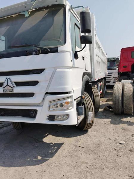 Buy cheap Used High Quality HOWO 8× 4 Dump Truck, Sinotruk 12 Tires Tipper Truck HOWO 375HP Hot Sale from wholesalers