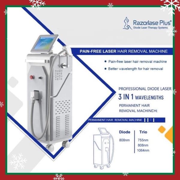 Buy cheap Beauty Salon Permanent Laser Hair Removal Machine 1-10Hz No Pain For Women from wholesalers