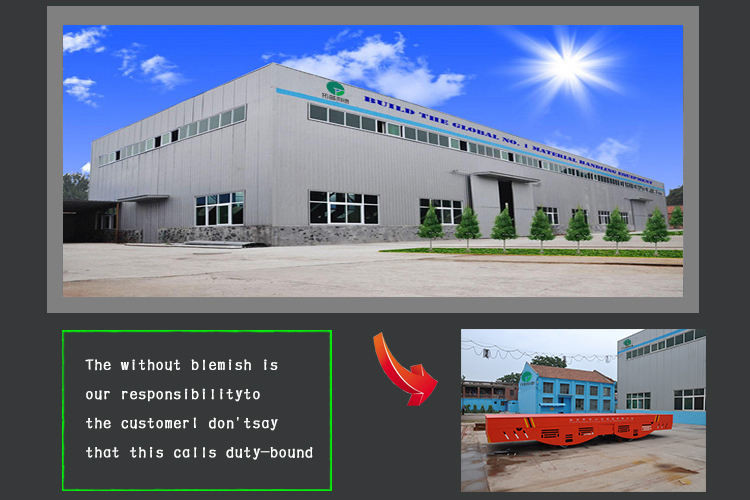 High-capacity tow cable electric customized transport cart 100 ton