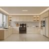 Buy cheap Customized Cabinets Smart Kitchen Solutions Wood Grain Melamine Kitchen Cabinet from wholesalers