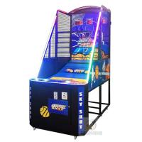 Buy cheap 240V Coin Operated Electronic Arcade Basketball Machine Shooting Games product