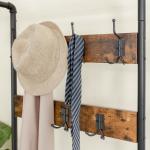 Coat Rack and Bench for Entrance, Hallway Furniture, Industrial Design Furniture