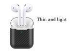 Black Ultra Thin Anti Scratch Carbon Fiber Airpods Case