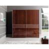 Buy cheap Customized Furniture Bedroom Modern Sliding Door Wardrobes Anti Scratch from wholesalers