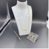 Buy cheap High Polish Newest Gold Color Stainless Steel Earring ,Necklace , Bracelet Sets For Lady from wholesalers