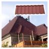 Buy cheap Black Red Shingle Tile 0.45mm AZ100 50 Years Warranty Stone Coated Roofing Galvalume Metal Tile Wholesales and Retail from wholesalers