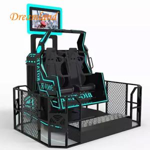Buy cheap 2 Seat Vr Arcade Machine Virtual Reality Machines 720 Degree VR Experience product