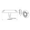 Buy cheap 12V 24V 50W Underwater LED Boat Lights For Night Fishing from wholesalers