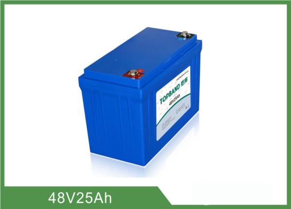 Buy cheap 48V 25Ah Lithium Golf Cart Batteries Low Self - Discharge Rate from wholesalers